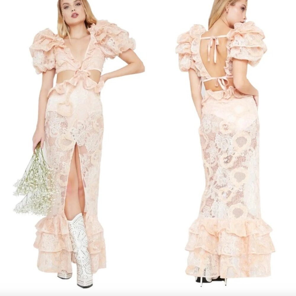 NWT For Love & Lemons Meredith Dress